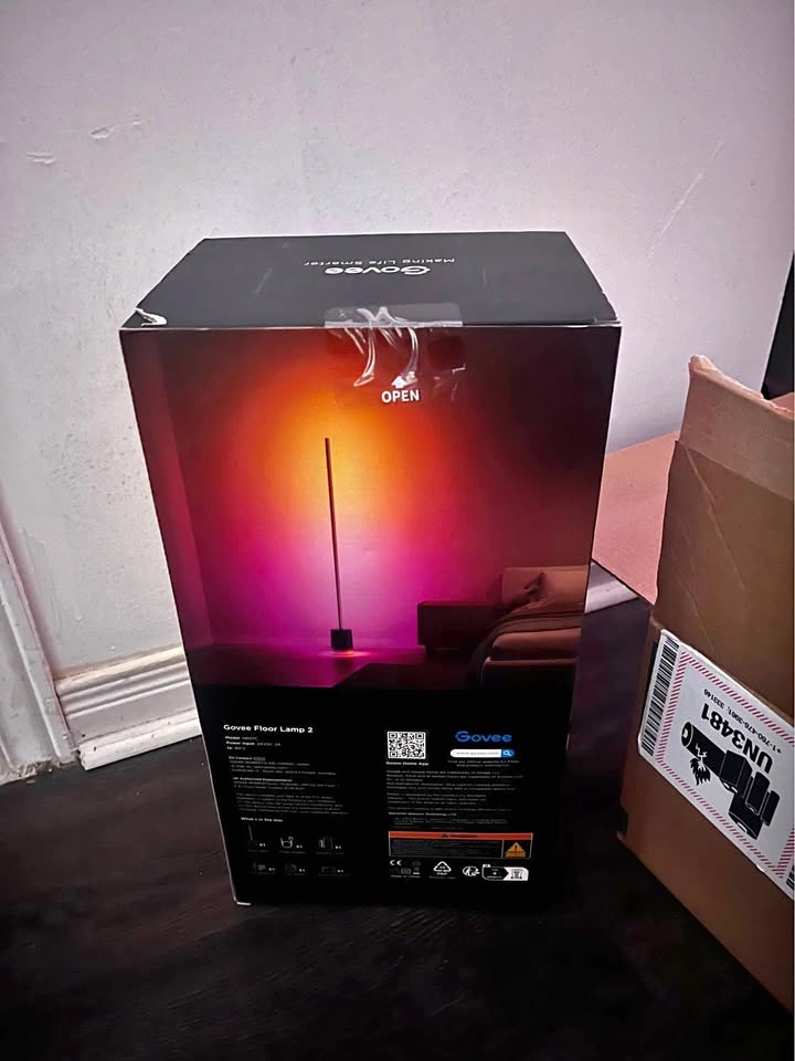 Brand New Govee Floor Lamp 2 (Sealed) – Smart RGBIC LED Floor La