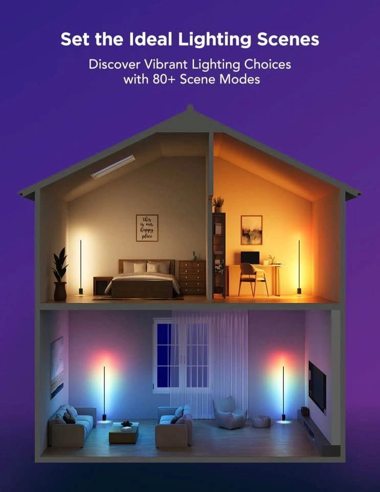 Brand New Govee Floor Lamp 2 (Sealed) – Smart RGBIC LED Floor La - photo 3