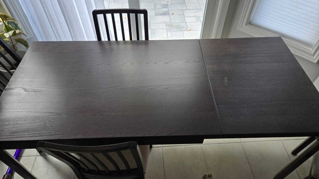Dining table and 4 chairs - photo 3