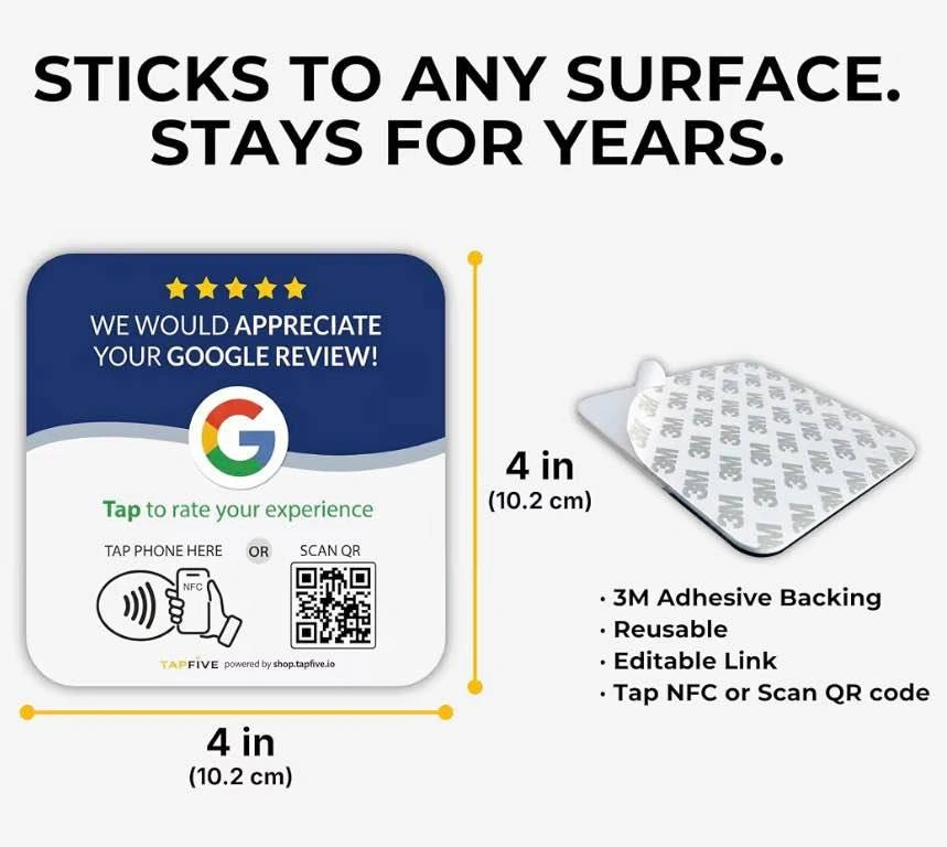 Google Review Tap Card with Professional Setup - photo 3
