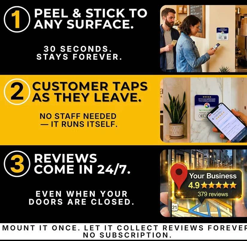 Google Review Tap Card with Professional Setup - photo 4