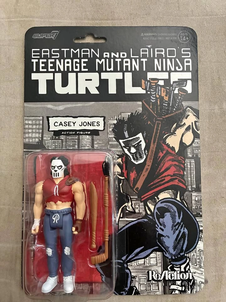 Super7 Teenage Mutant Ninja Turtles Casey Jones Action Figure