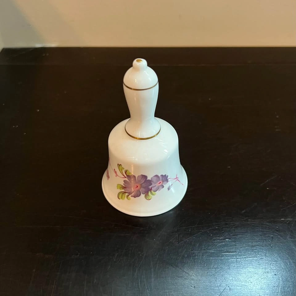 Vintage Coalport English Bone China Small Table Bell - photo 3