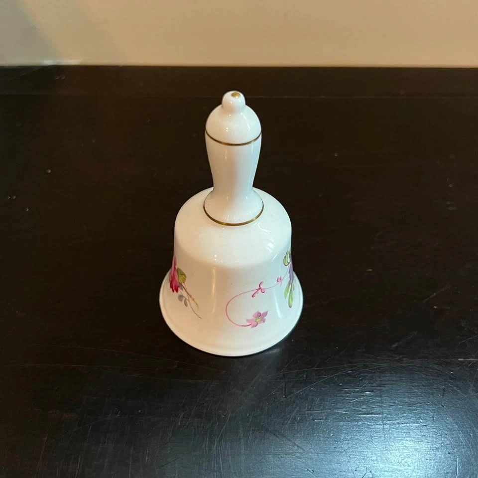 Vintage Coalport English Bone China Small Table Bell - photo 4