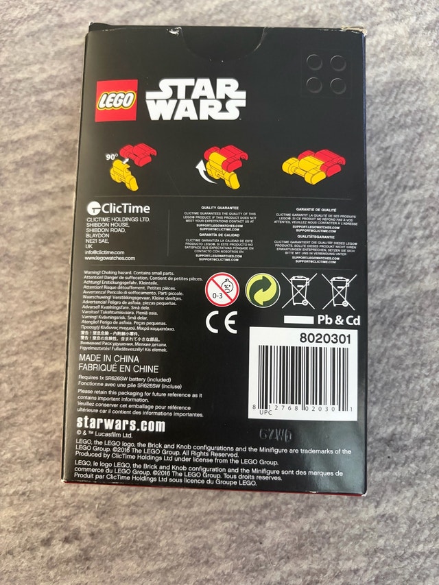 LEGO 8020301 Star Wars Darth Vader Buildable Watch - photo 3