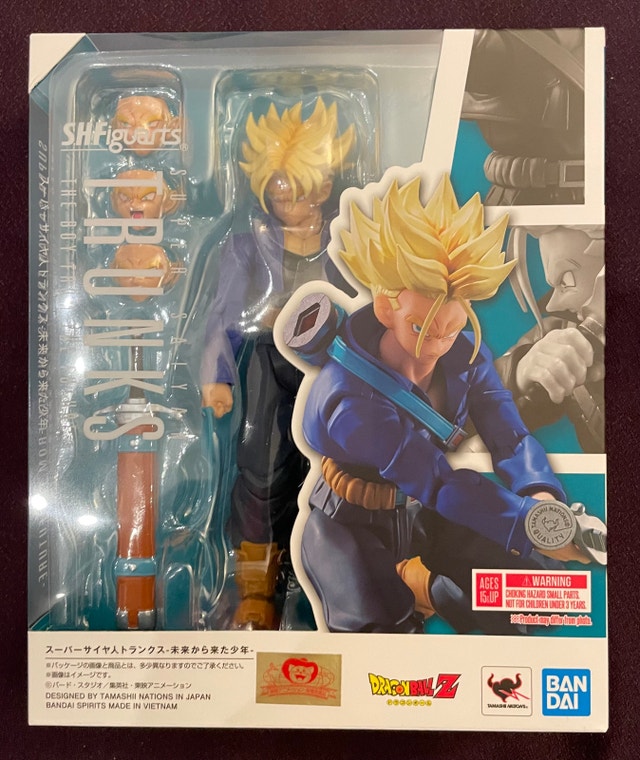 DBZ SH Figuarts Bandai Spirits SSJ Future Trunks