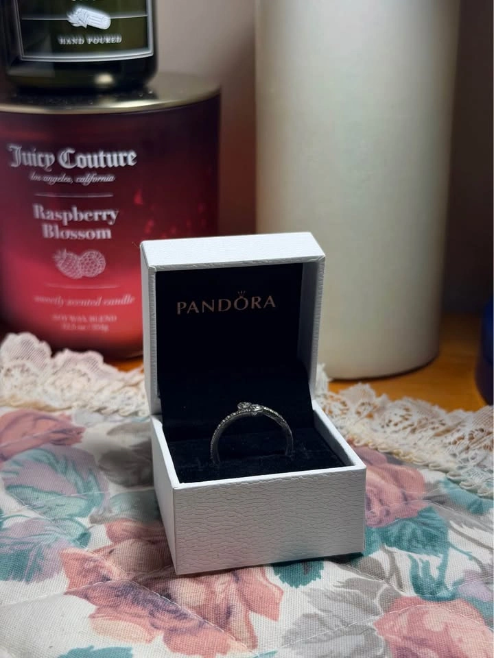 Pandora Heart Ring – Sterling Silver Size 12 - photo 2
