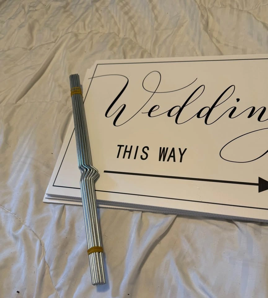 Wedding signs not used - photo 2