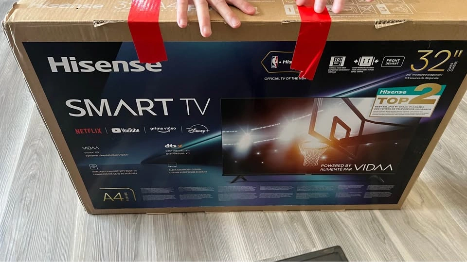 Hisense 32” Smart Full HD TV (32A4KV) - Excellent Condition - photo 4