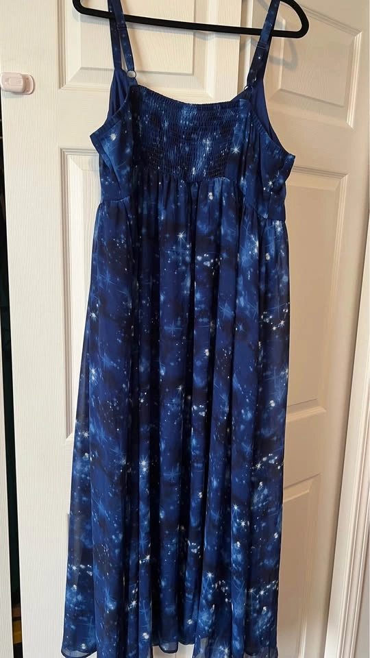 Torrid Chiffon Maxi Dress Size 2X Excellent Condition - photo 2