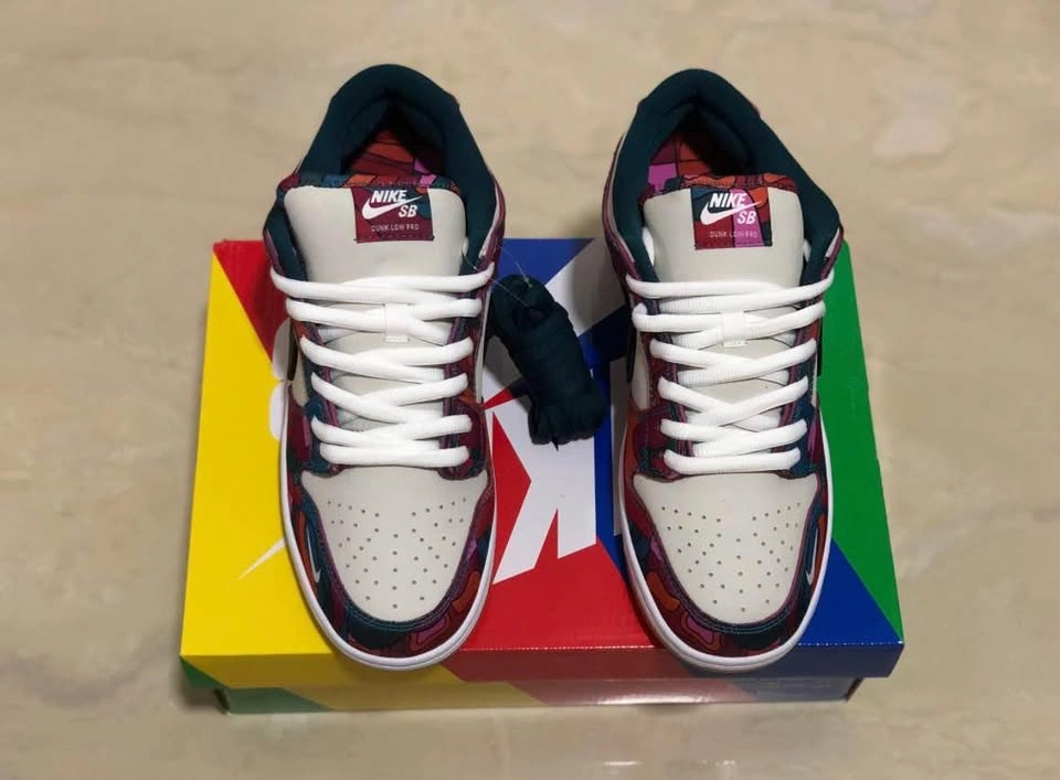 Brand new Nike SB Dunk Low Pro QS Parra Abstract Art - photo 2