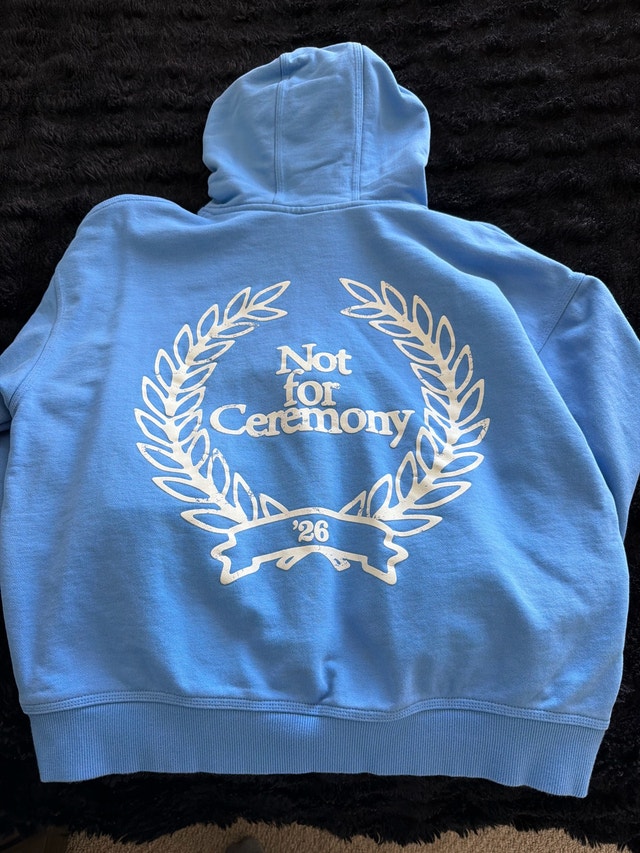 MENS H&M Light Blue Hoodie L - photo 2