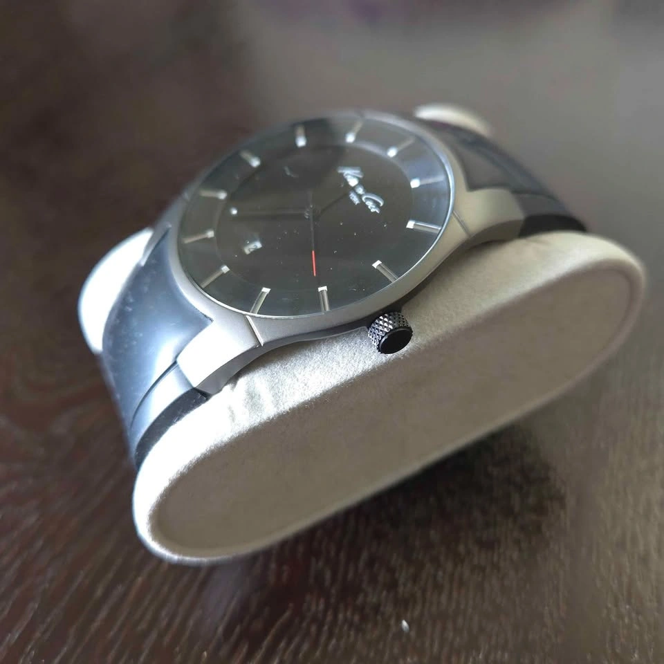 Kenneth Cole NY KC1557 Watch – Super Sleek – Black Polyurethane - photo 2
