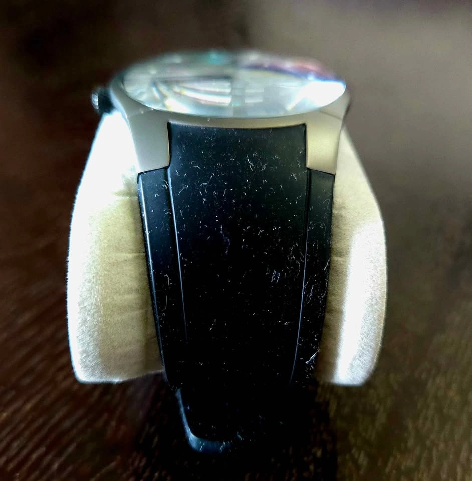 Kenneth Cole NY KC1557 Watch – Super Sleek – Black Polyurethane - photo 3