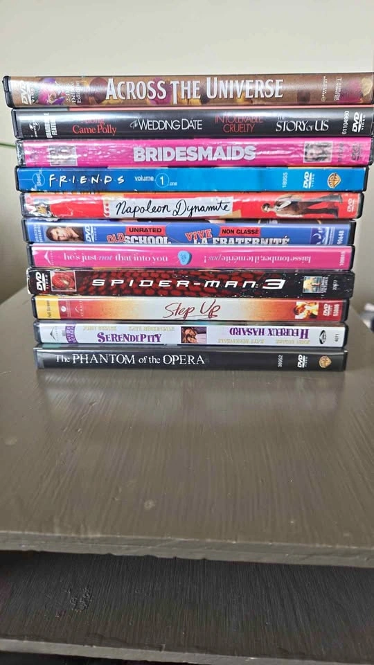 DVD Movie Bundle – Comedy, Romance & Classics Collection