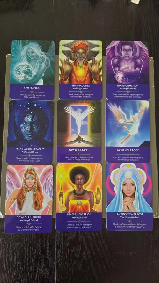 Angel Prayers Oracle Cards by Kyle Gray – Complete Deck - photo 2