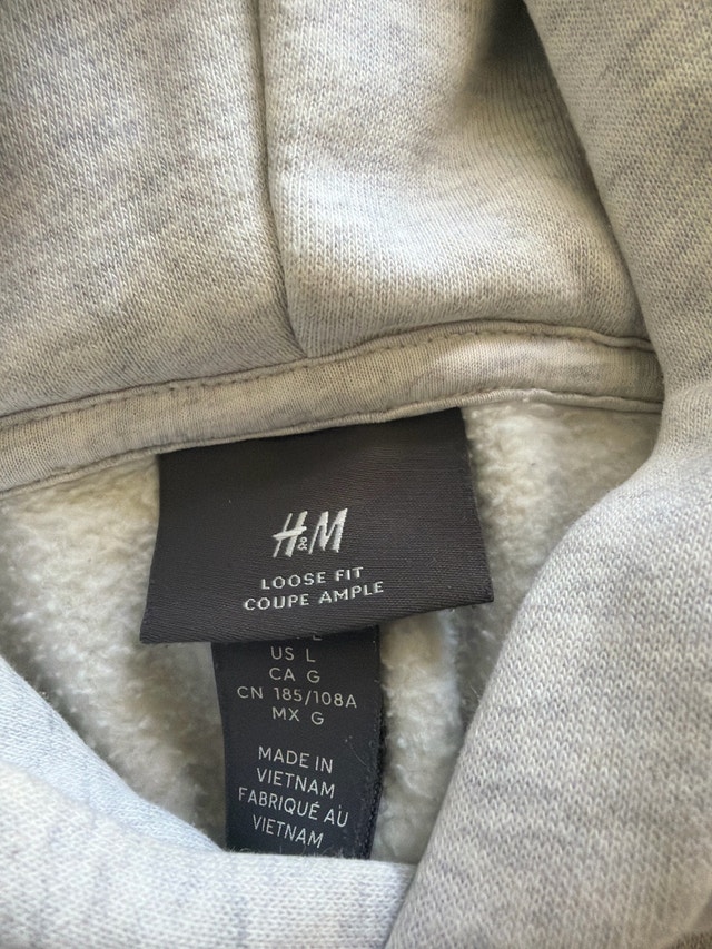 MENS H&M Hoodie L - photo 3