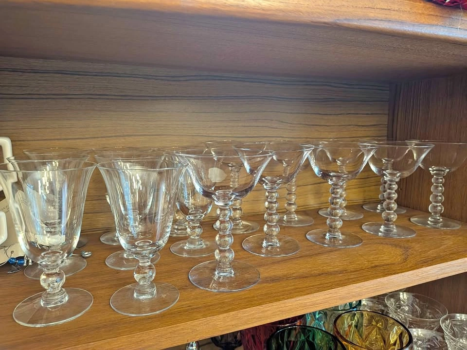 Vintage 1930s Stemware Set
