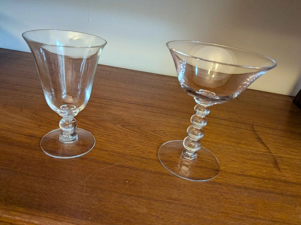 Vintage 1930s Stemware Set - photo 2