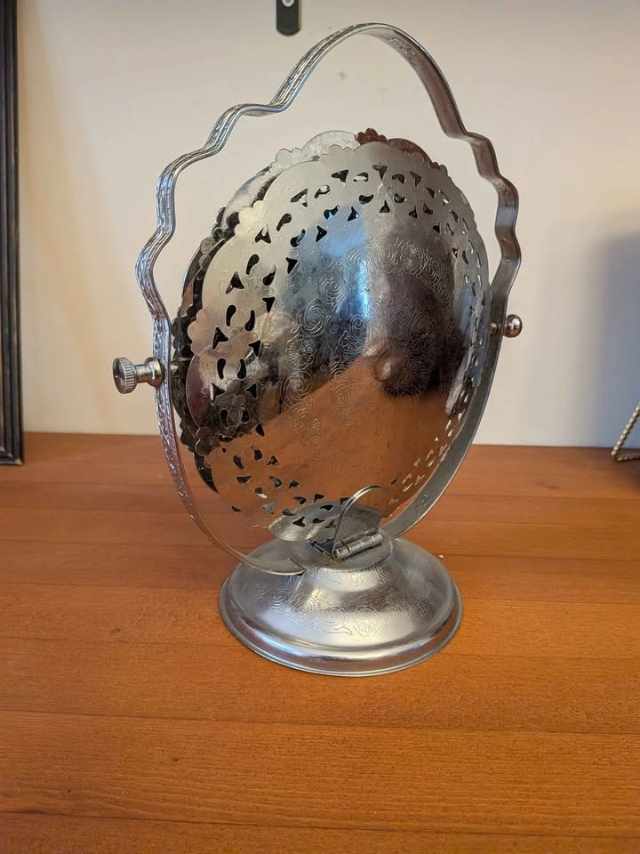 Vintage Silverplate Three-Tier Dessert Server - photo 2