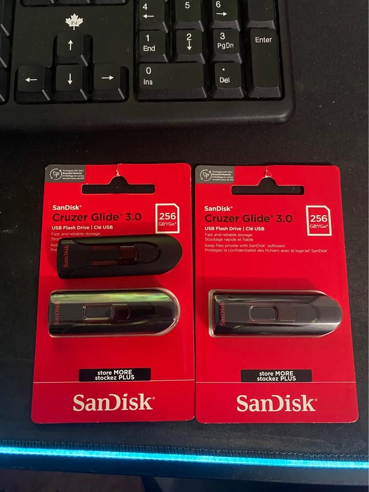 Sandisk Cruzer Glide & EMTEC Click Easy USB Flash Drives - photo 3
