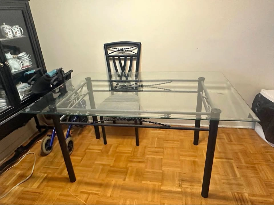 Glass Dining Table