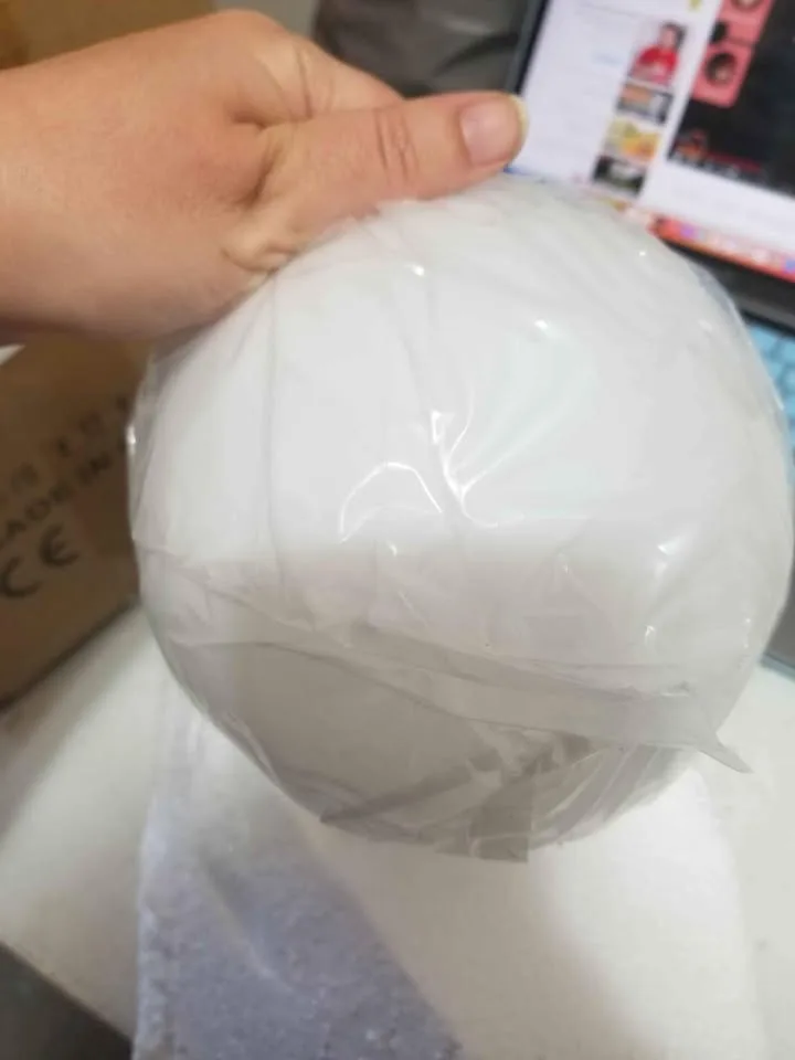 5.9 inch White Flass Lamp image indicator(2)