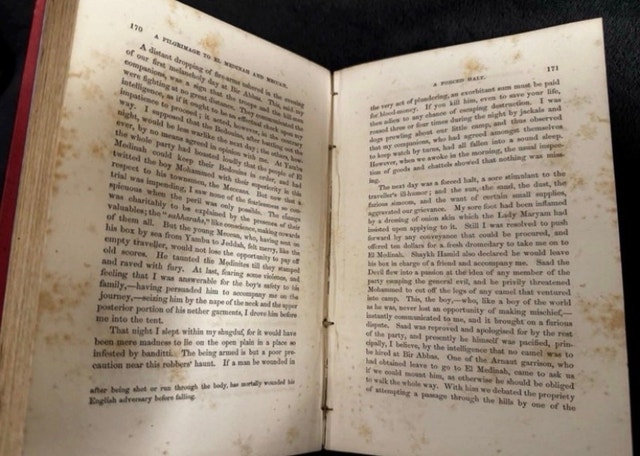 First American Edition 1856 Pilgrimage to El-Medinah and Meccah - photo 3