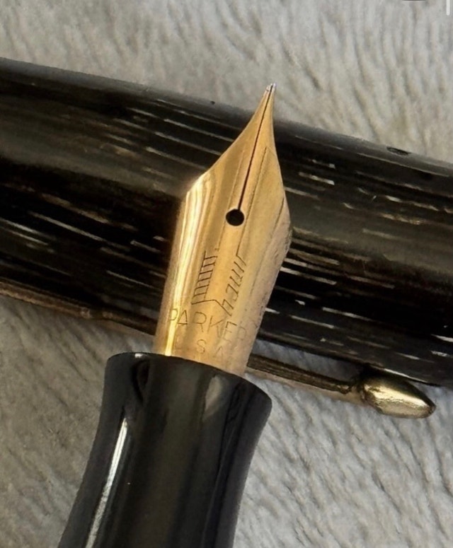1947 Parker Vacumatic Black Fountain Pen - photo 4