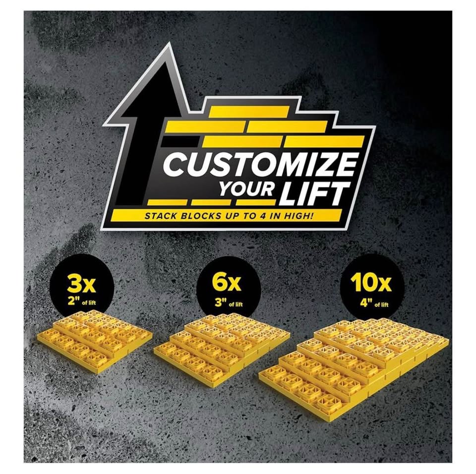FasTen 4x2 RV Leveling Block For Dual Tires - photo 5