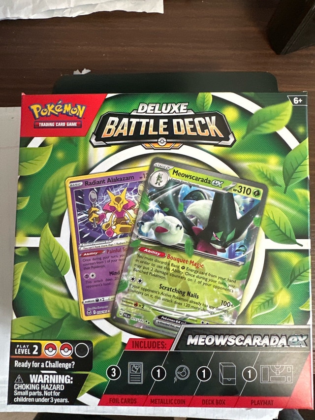 Brand new Pokémon deluxe battle deck boxes! - photo 4