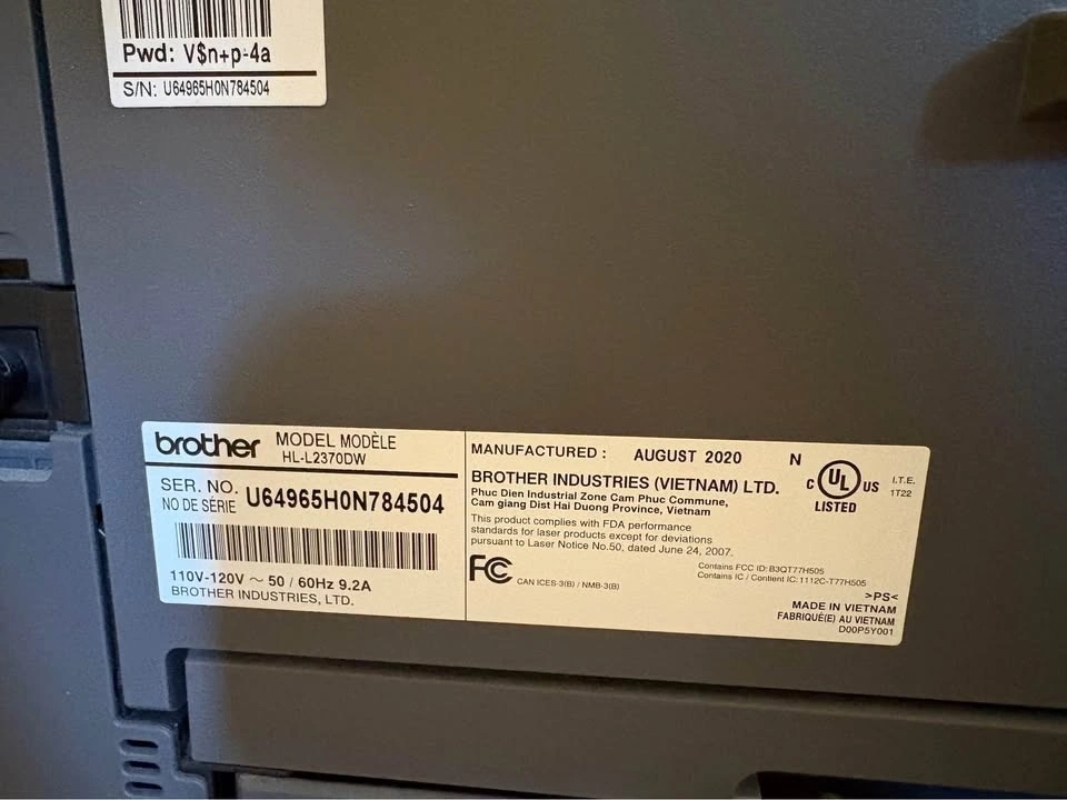 Printer - Brother HL-L2370DW - photo 4