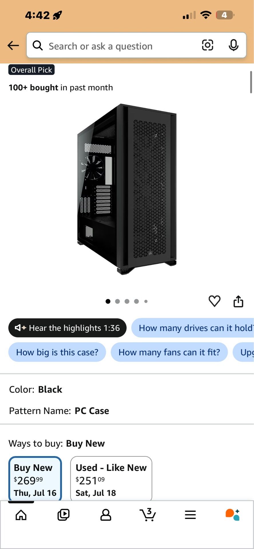 Corsair 7000D Airflow Case - photo 4