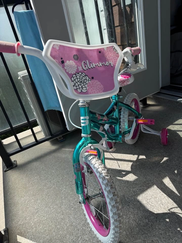Girls’ Glimmer 16” Bike with Training Wheels - photo 3
