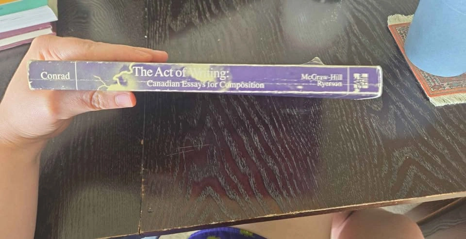 The Act of Writing by Ronald Conrad – Good Used Condition - photo 2