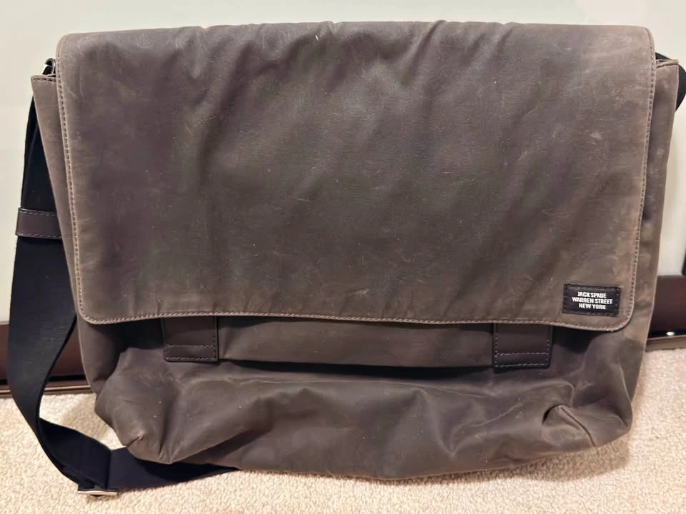 Jack Spade Wax Messenger Field Bag (original 1st gen)