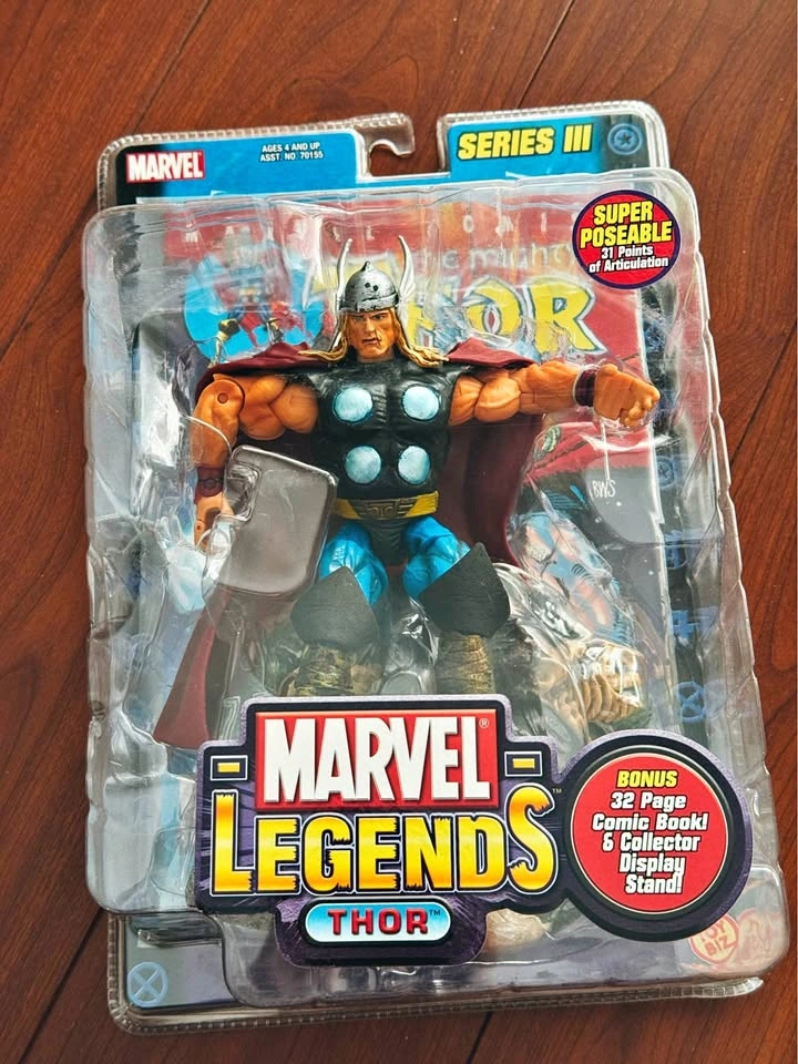 2002 Thor Marvel Legends Figure (BNIB)
