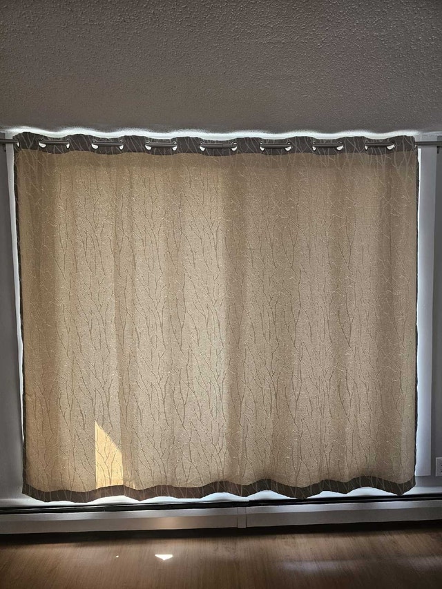Wayfair Single Curtain for Wide Window and Rail