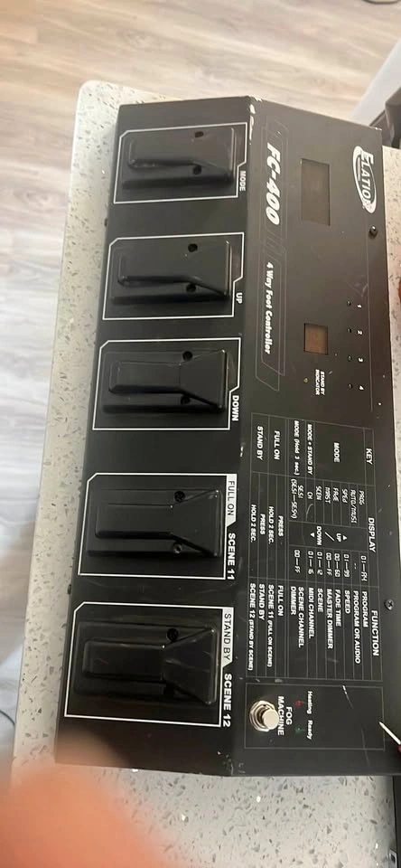 Elation FC-400 DMX Lighting Foot Controller