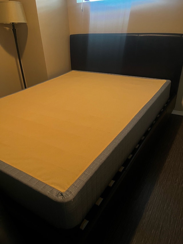 Queen Bed Frame with Box Spring