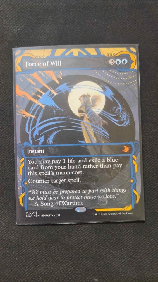 MTG Mythics (Force of Will)(Doom Variant) - photo 2