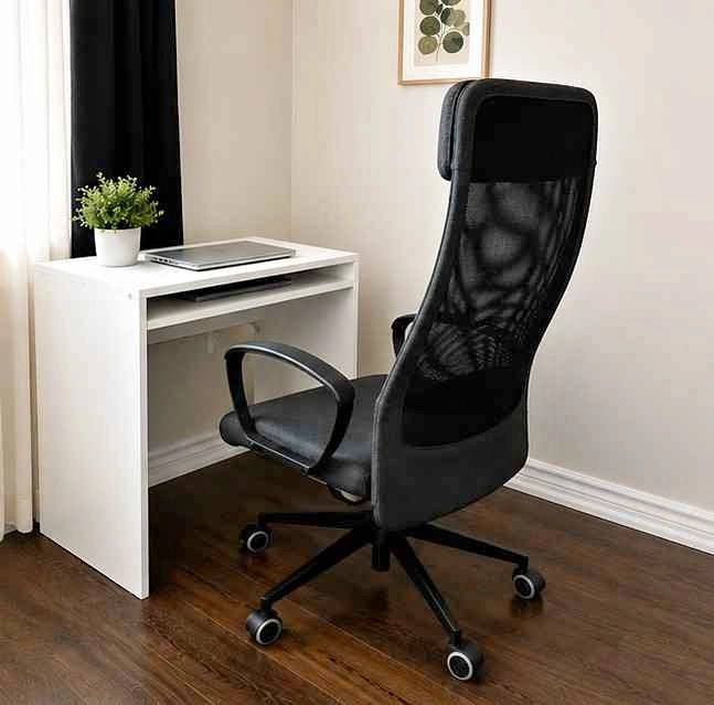 IKEA MICKE Desk + IKEA MARKUS Office Chair