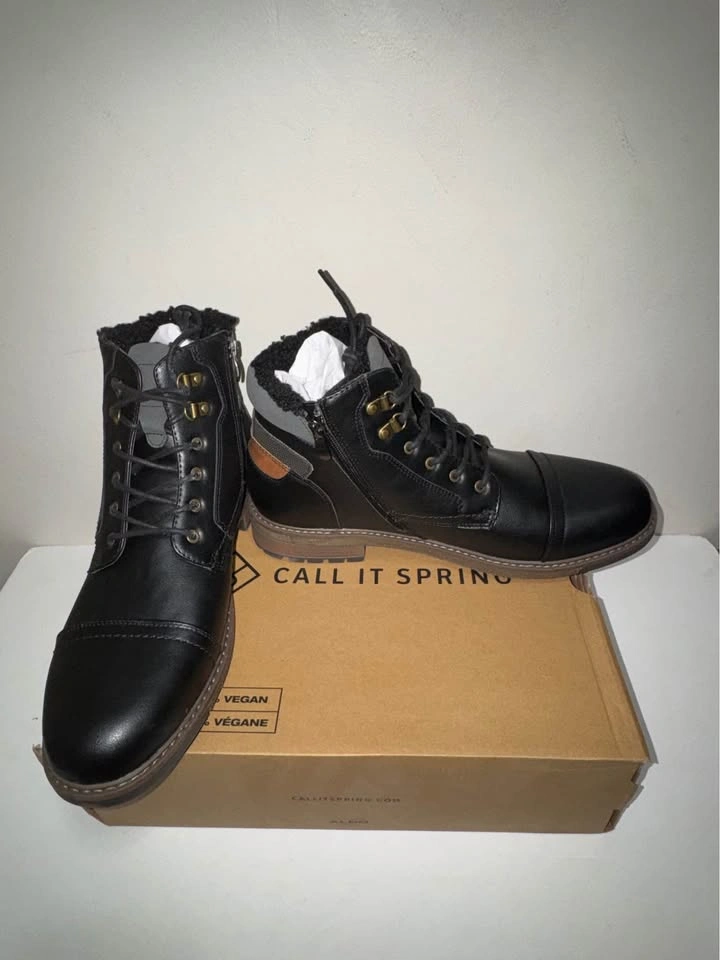 New Call It Spring Men Vegan Winter Boots - Size 12 US - photo 3