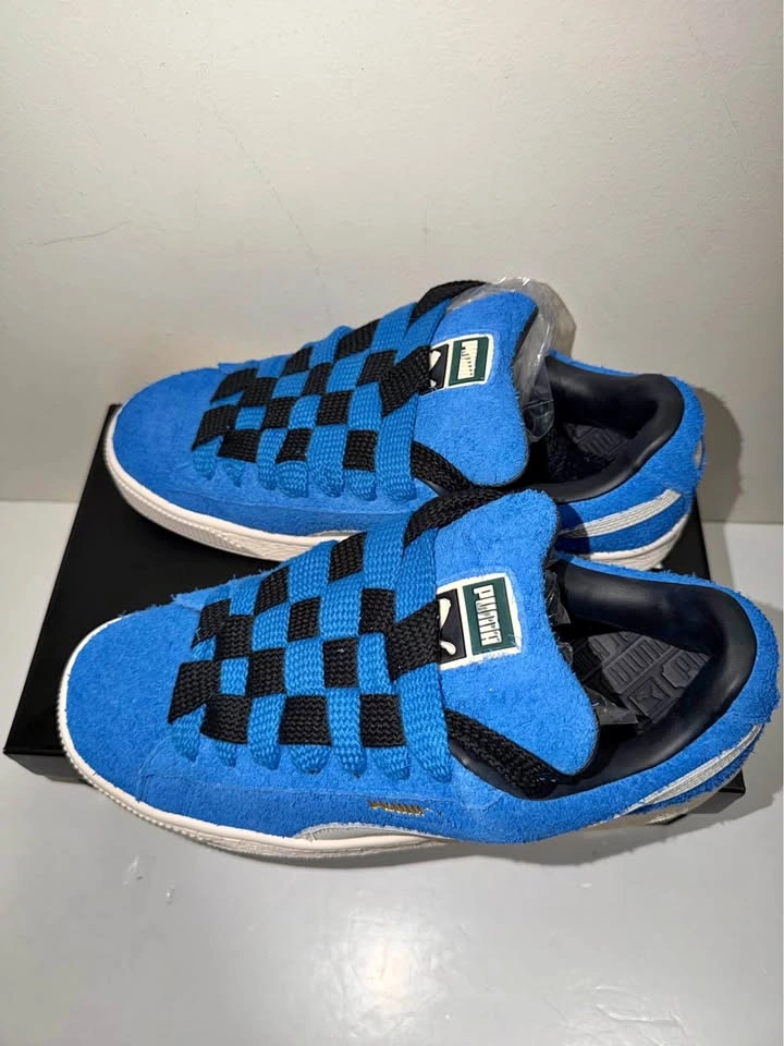 New Puma Men Suede XL Blue/Black. Size 10 & 11 US
