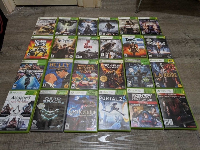 Microsoft Xbox 360 Games Collection