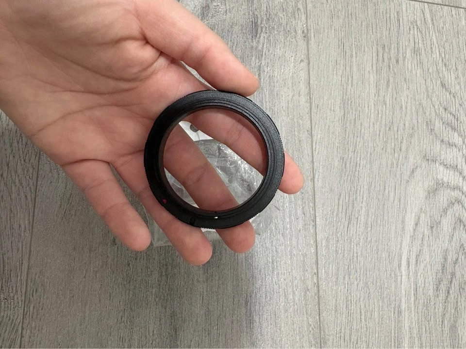 50mm EOS mount reverse adapter camera - photo 3