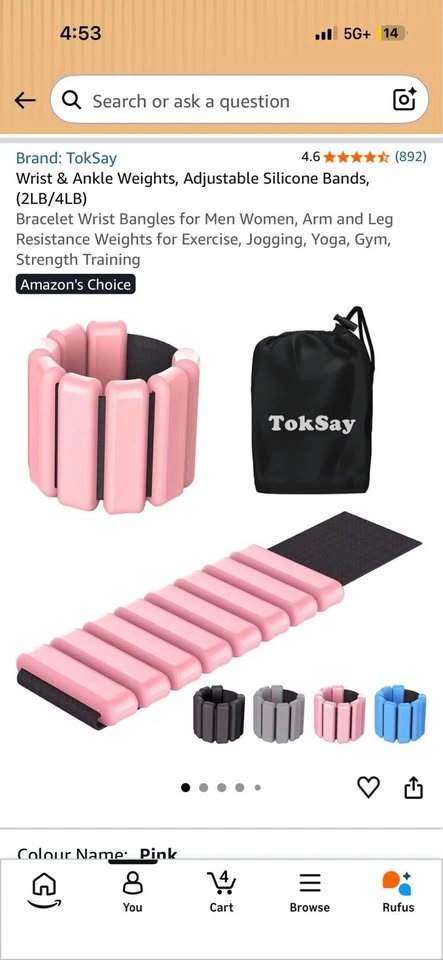TokSay Wrist & Ankle Weights - photo 4