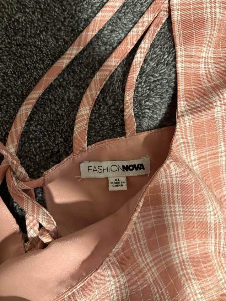 Fashion Nova Plaid Two-Piece Set - photo 5