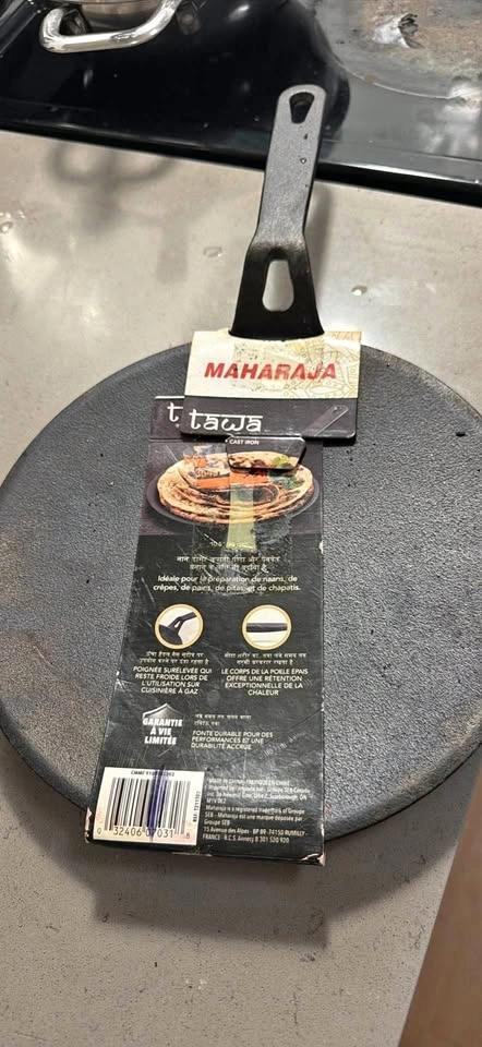 Maharaja Cast Iron Tawa