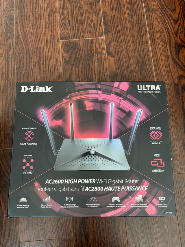 D-Link AC2600 High Power Wi-Fi Gigabit Router (DIR-882) - photo 2